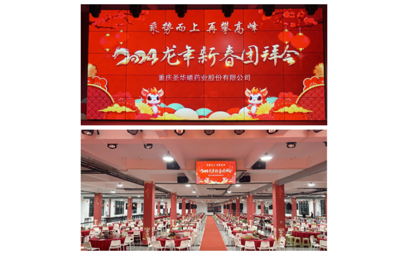 乘势而上千帆竞，再攀高峰创辉煌-----记圣华曦药业2024年新春团拜会