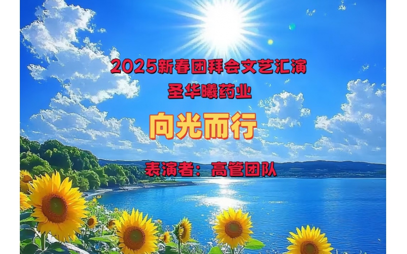 2025新春团拜会文艺汇演---向光而行
