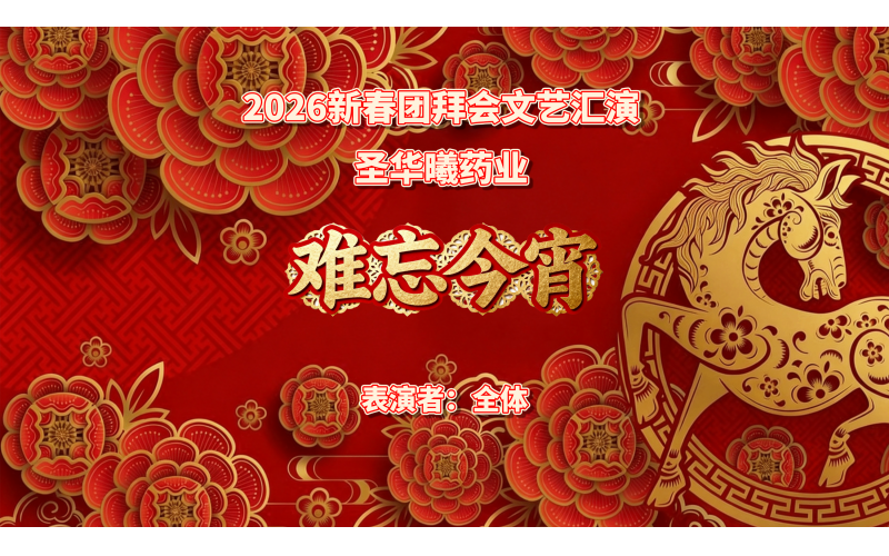 2026年新春团拜会文艺汇演-难忘今宵